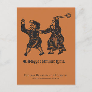 Tudor Hammer Time Briefkaart