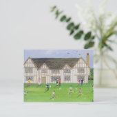 Tudor House 1995 Briefkaart (Staand voorkant)