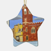 Tudor House in Exeter Keramisch Ornament (Links)
