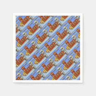 Tudor House in Exeter Servetten