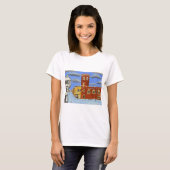 Tudor-huis in Exeter T-shirt (Voorkant volledig)