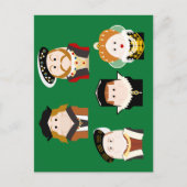 Tudor Monarches briefkaart (Voorkant)