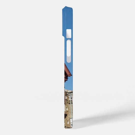 Tudor oak lijst building, Edinburgh, Schotland Case-Mate iPhone Case (Achterkant / Links)