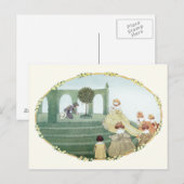 Tudor Princess and Maids van H. Willebeek Le Mair Briefkaart (Voorkant / Achterkant)