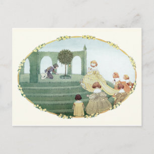 Tudor Princess and Maids van H. Willebeek Le Mair Briefkaart