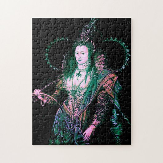 Tudor Queen Elizabeth I Legpuzzel (Verticaal)