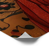 Tudor Queen Funny Badkamer Poster (Hoek)