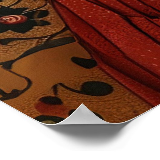 Tudor Queen Funny Badkamer Poster (Hoek)