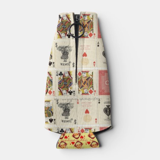 "Tudor Queen of Hearts" Flesjeskoeler (Achterkant)