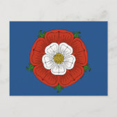 Tudor-Roos Briefkaart (Voorkant)