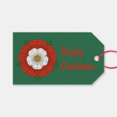 Tudor-Roos Cadeaulabel (Voorkant (Horizontaal))