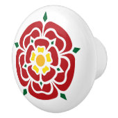 Tudor Roos - Engels Roos Keramische Knop (Rechts)