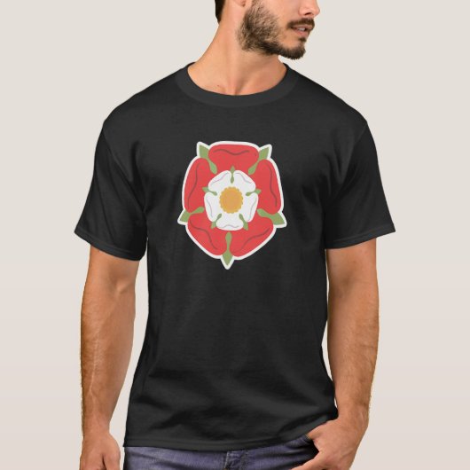 Tudor Roos England Flower T-shirt (Voorkant)