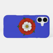 Tudor-Roos iPhone 16 Hoesje (Achterkant horizontaal)