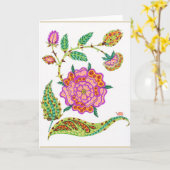 Tudor-Roos Kaart (Gele Bloem)