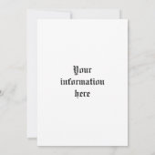 Tudor-Roos Kaart (Achterkant)