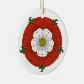 Tudor-Roos Keramisch Ornament (Rechts)