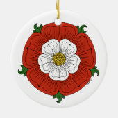 Tudor-Roos Keramisch Ornament (Achterkant)