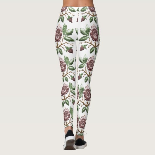 Tudor-Roos Leggings (Achterkant)