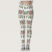 Tudor-Roos Leggings (Voorkant)