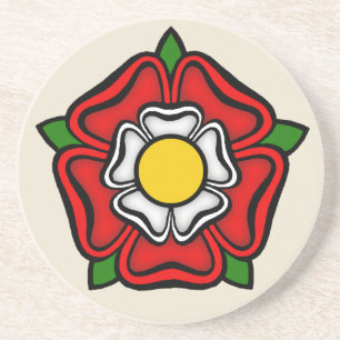 Tudor Roos of England, Emblem of Royalty Zandsteen Onderzetter