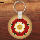 Tudor-Roos Sleutelhanger (Voorkant)