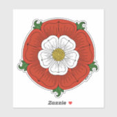 Tudor-Roos Sticker (Vel)