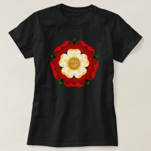 Tudor-Roos T-shirt (Design voorkant)