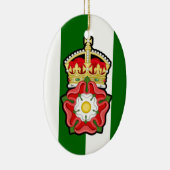 Tudor Rose Christmas Ornament (Rechts)