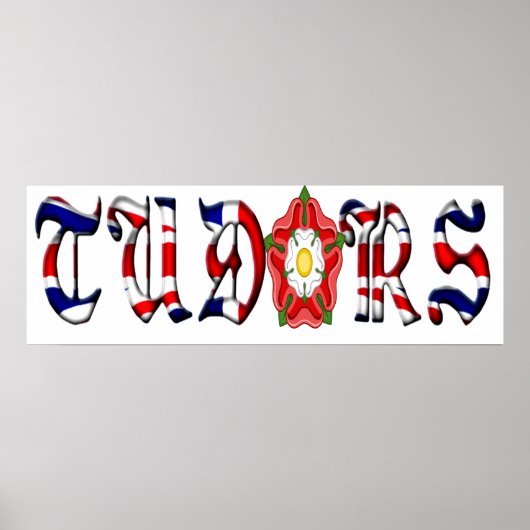 Tudor rozen poster (Voorkant)