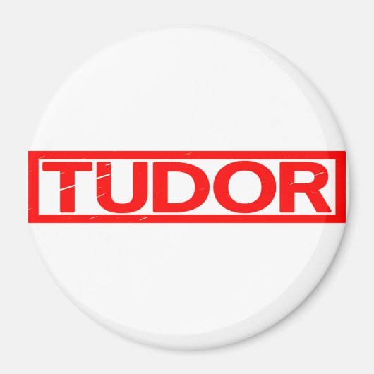 Tudor Stamp Magneet (Voorkant)
