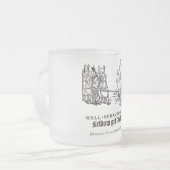 Tudor Trouble and Strife (mok) Matglas Koffiemok (Voorkant links)