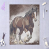 Tudorstalpaard Tissuepapier (Craft)