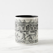 Tuebinger-studenten Tweekleurige Koffiemok (Center)