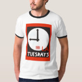 Tuesdays LA Ringer t-shirts in ALL sizes (Voorkant)