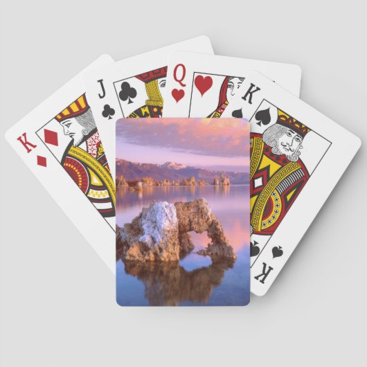 Tufa-boog bij Mono Lake Pokerkaarten (Achterkant)