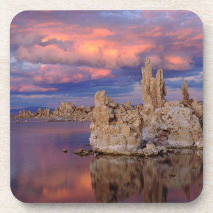 Tufa-formaties op Mono Lake Bier Onderzetter