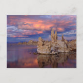 Tufa-formaties op Mono Lake Briefkaart (Voorkant)