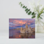 Tufa-formaties op Mono Lake Briefkaart (Staand voorkant)