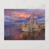 Tufa-formaties op Mono Lake Briefkaart (Voorkant)