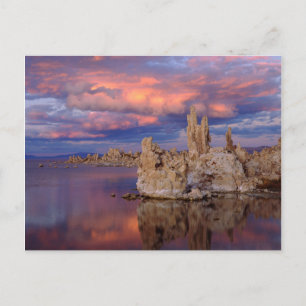 Tufa-formaties op Mono Lake Briefkaart