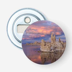 Tufa-formaties op Mono Lake Button Flesopener