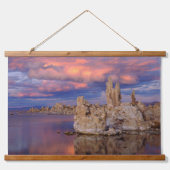 Tufa-formaties op Mono Lake Hangend Wandkleed (Voorkant)