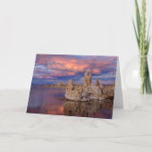 Tufa-formaties op Mono Lake Kaart (Voorkant)