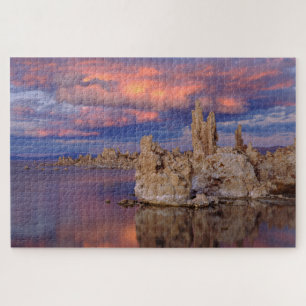 Tufa-formaties op Mono Lake Legpuzzel