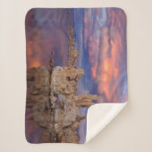 Tufa-formaties op Mono Lake Sherpa Deken (Voorkant)