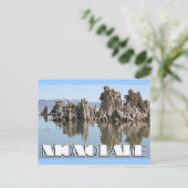 Tufa op Mono Lake Briefkaart (Staand voorkant)