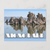 Tufa op Mono Lake Briefkaart (Voorkant)