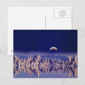 Tufas en Moon Briefkaart (Voorkant / Achterkant)