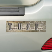 Tuff-Bumpersticker Bumpersticker (Op auto)